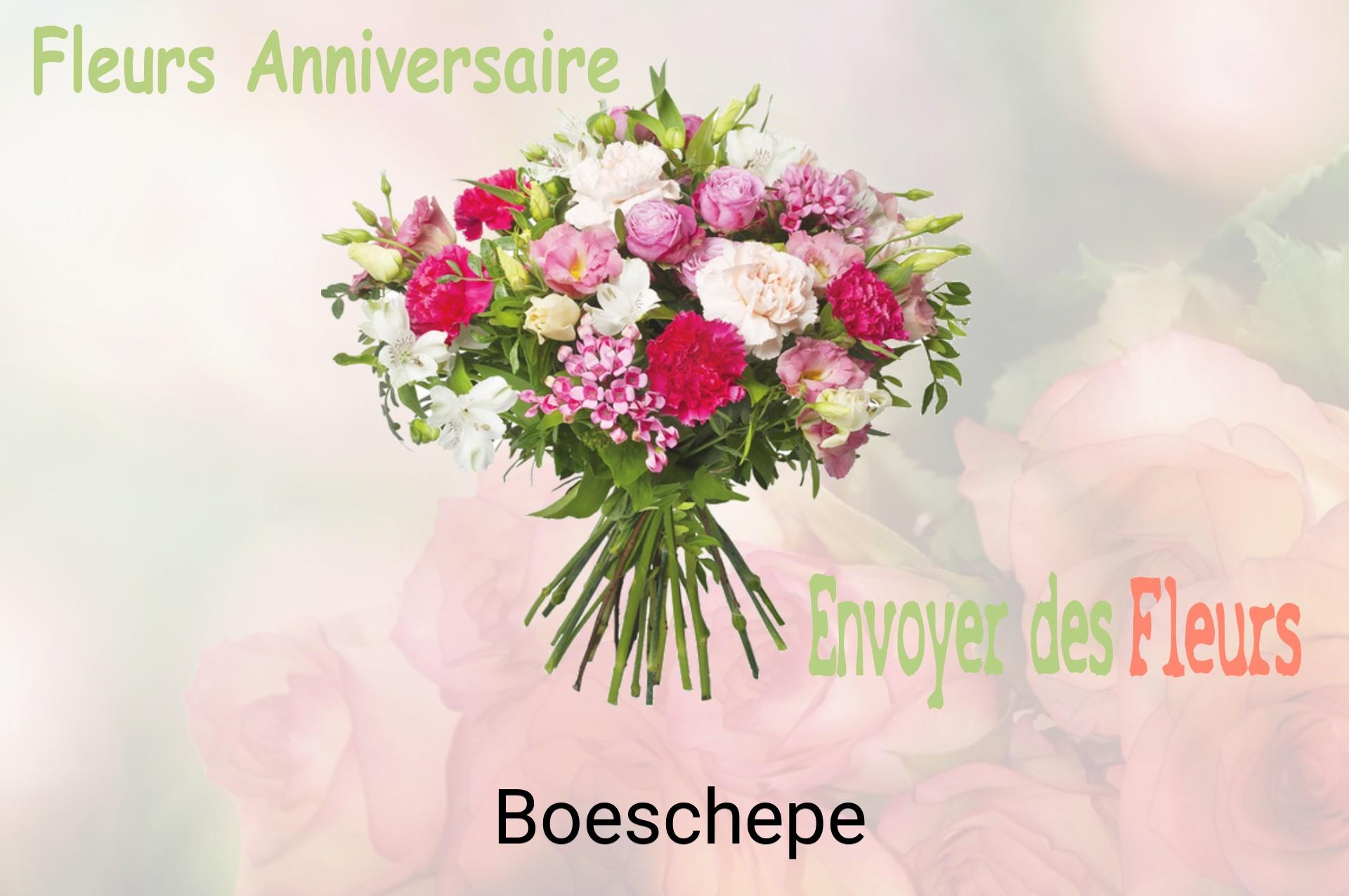 Bouquet de fleurs d’anniversaire livré à Boeschepe